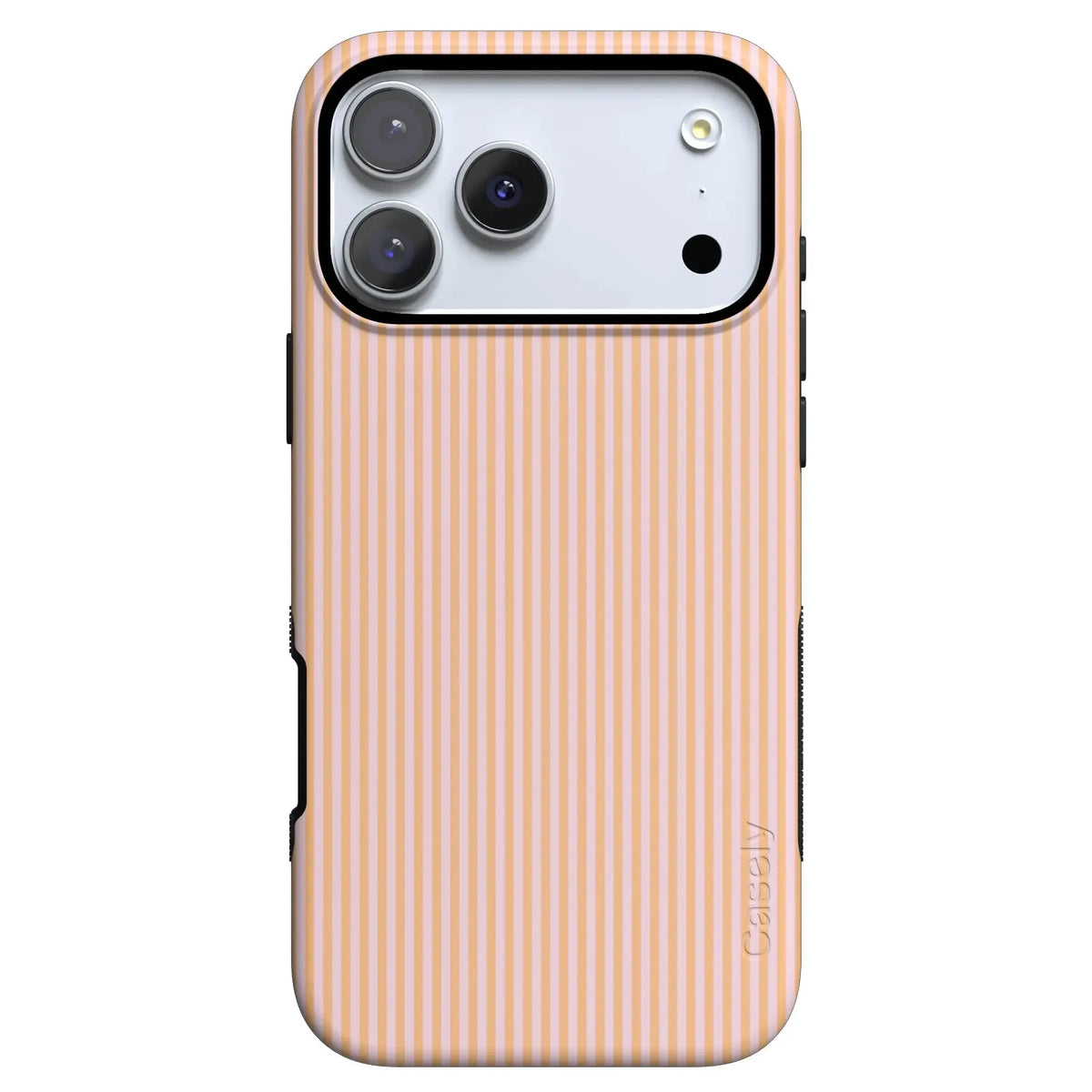 Stripes and the City | Orange & Pink Pinstripe Case