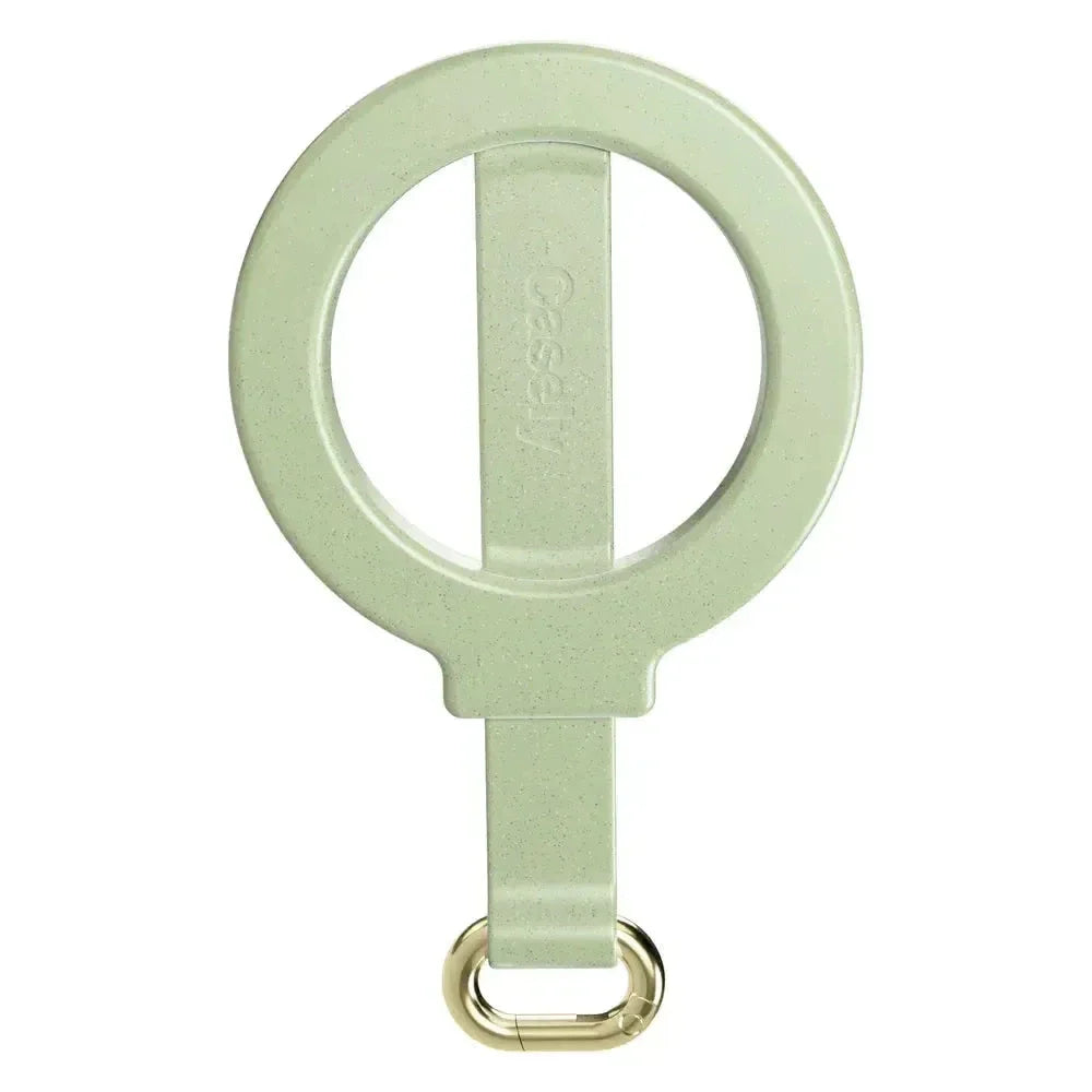 Kiwi Kiss | Matcha Green Shimmer MagRing+ with Keychain