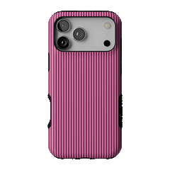 Stripes and the City | Pink & Purple Pinstripe Case